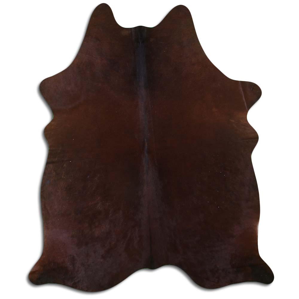 Rudas karvės kailis L