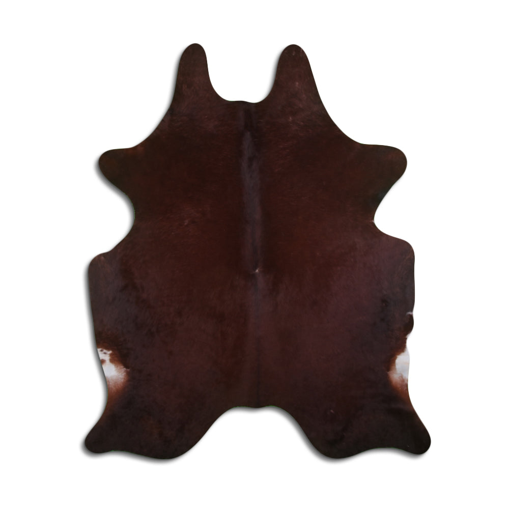 Hnědá hovězí kůže XL