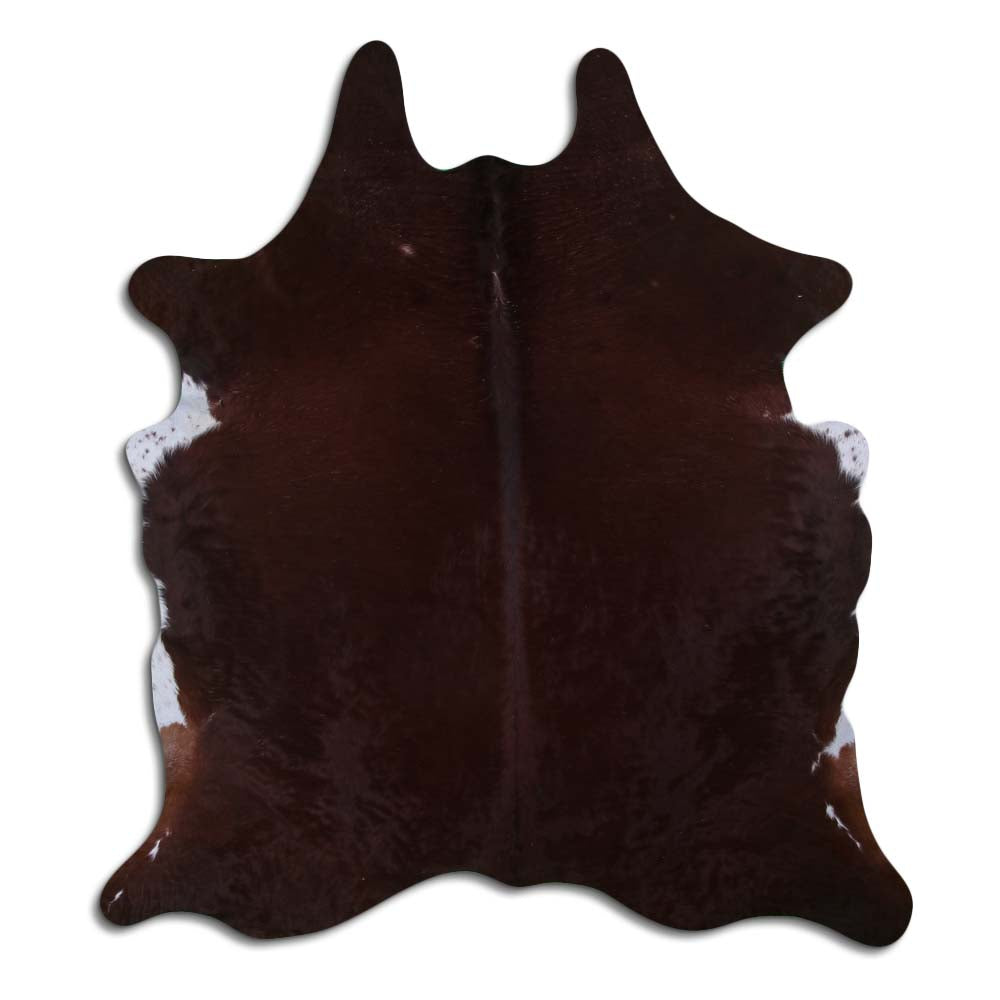 Hnědá hovězí kůže XL