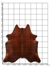 Načíst obrázek do prohlížeče Galerie, Hnědá hovězí kůže XL
