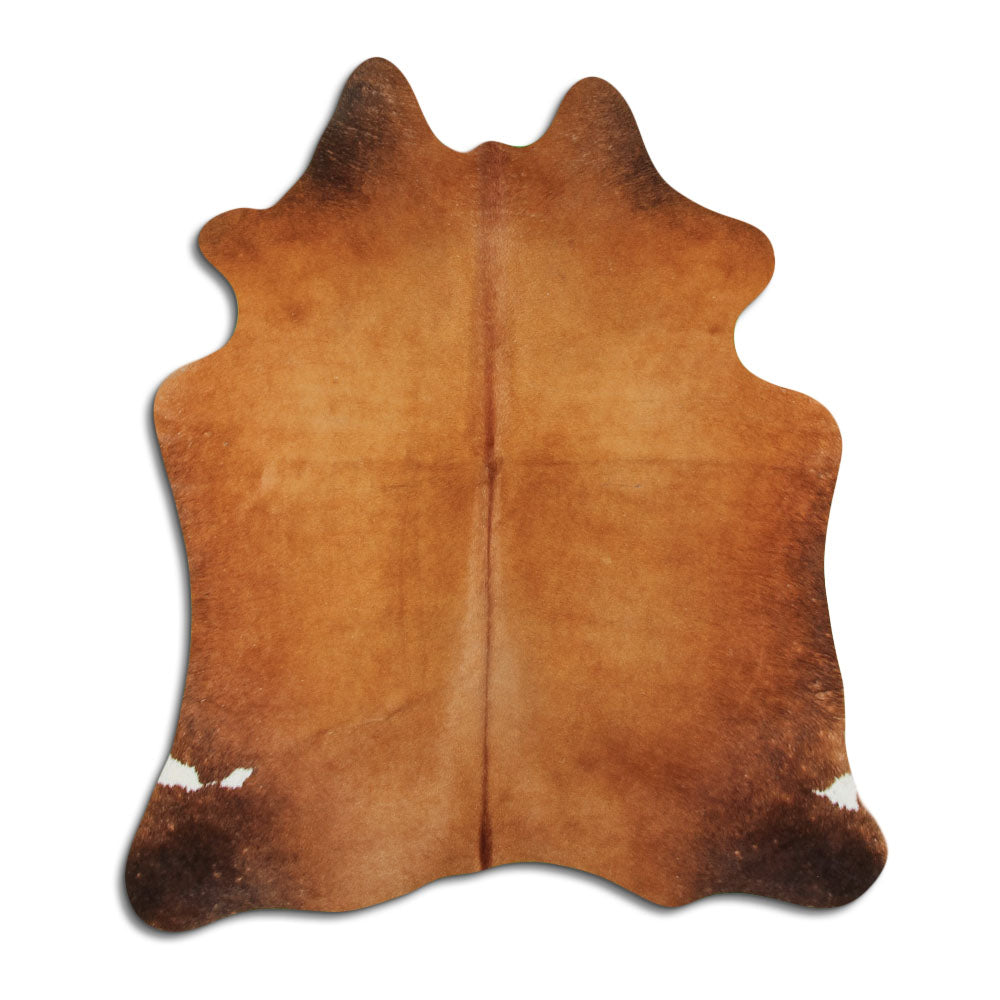 Rudas karvės kailis M