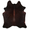 Hnědá hovězí kůže L