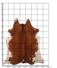 Įkelti vaizdą į galerijos rodinį, Rudas karvės kailis XXL

