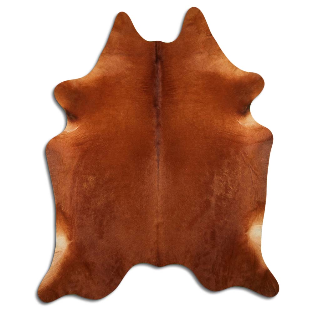 Hnědá hovězí kůže XXL