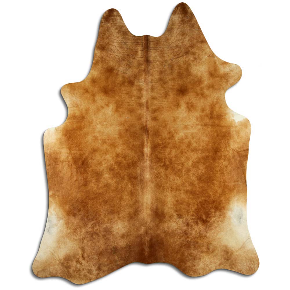 Hnědá hovězí kůže XL