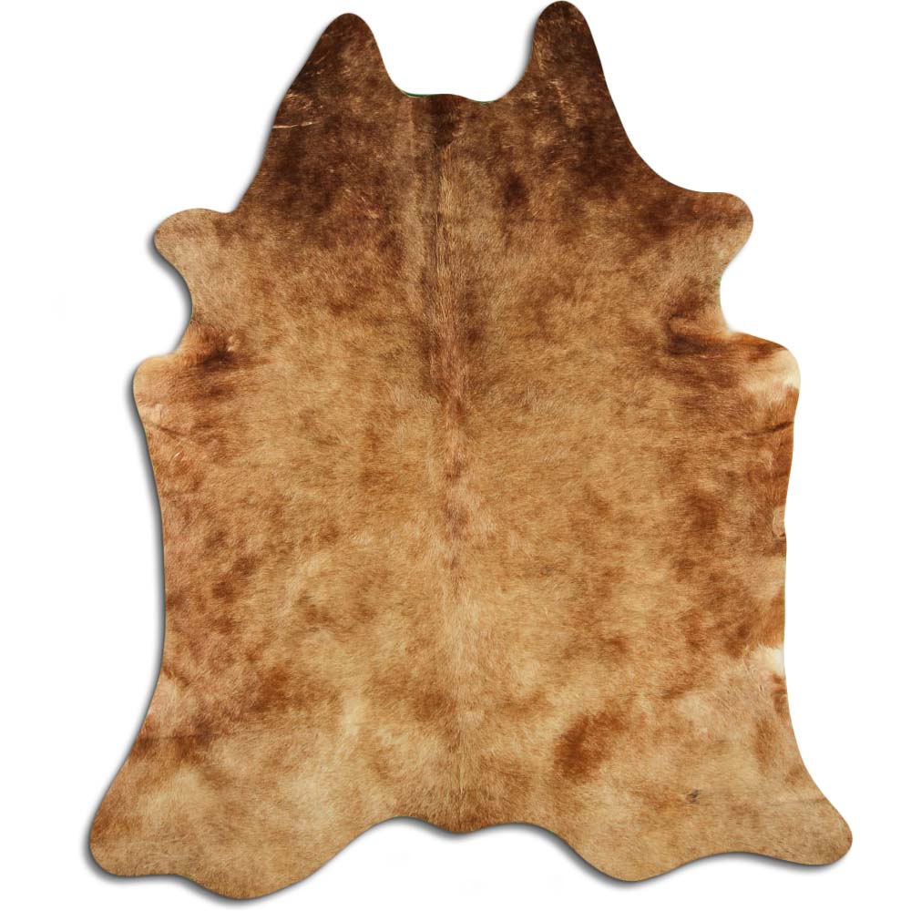 Hnědá hovězí kůže XXL