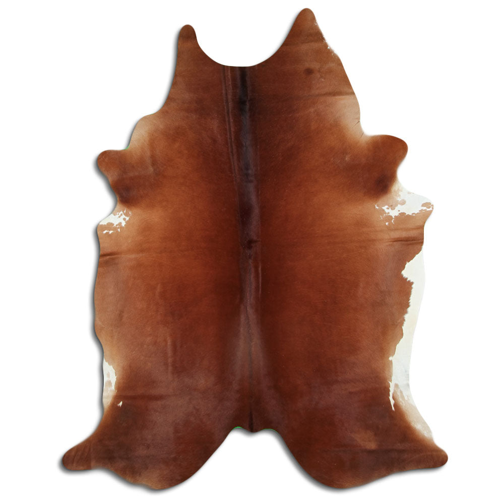 Rudas karvės kailis XL
