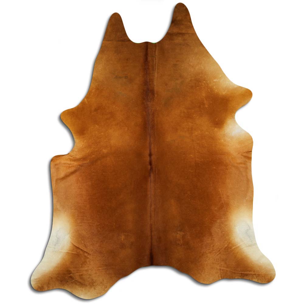 Hnědá hovězí kůže XXL