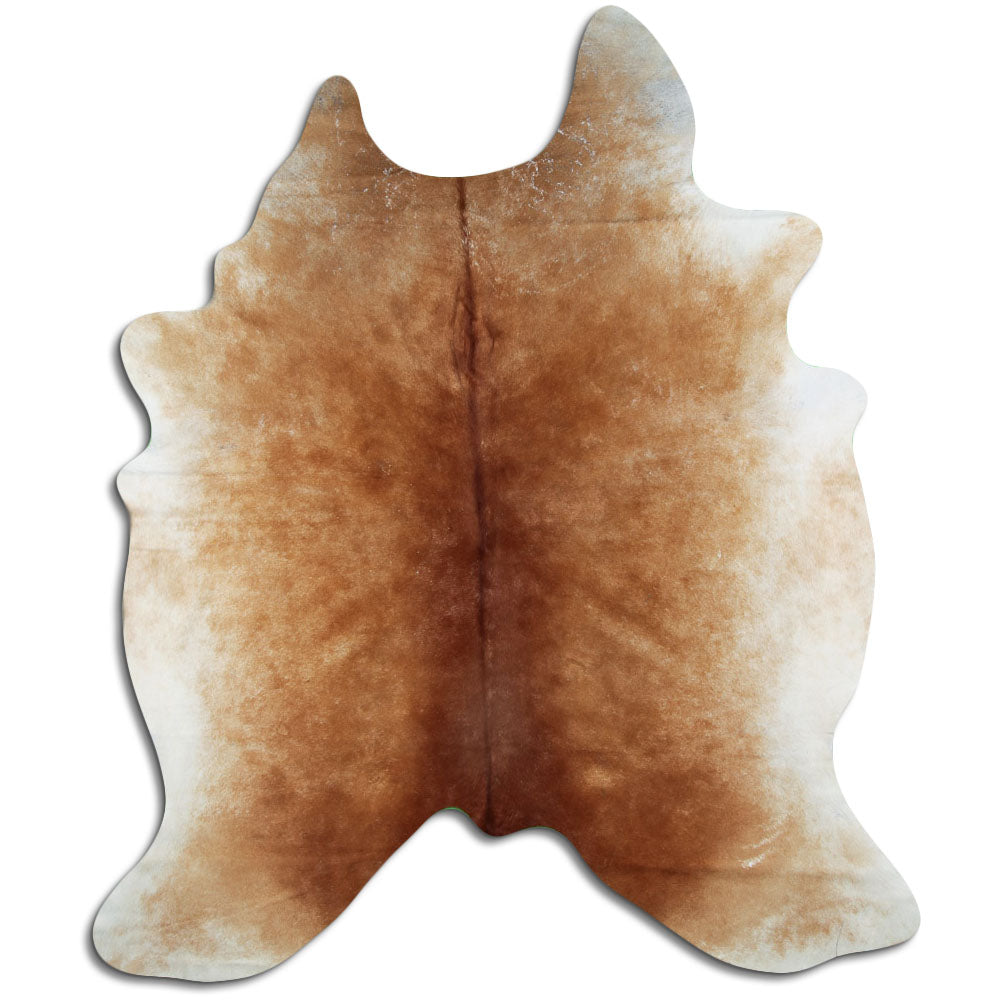 Hnědá hovězí kůže XXL