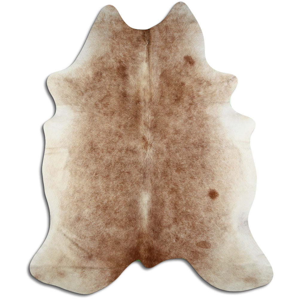 Hnědá hovězí kůže XL
