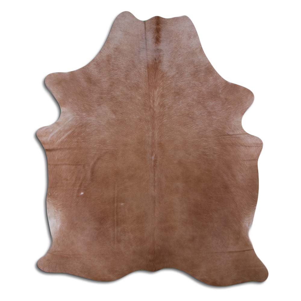 Šampaninis karvės kailis L