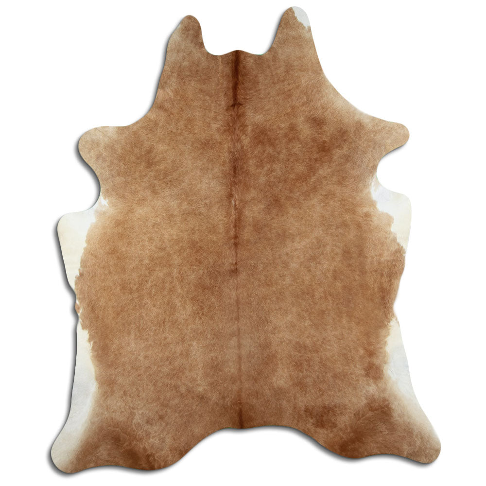 Rudas karvės kailis XL