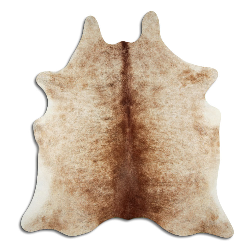 Rudas karvės kailis L