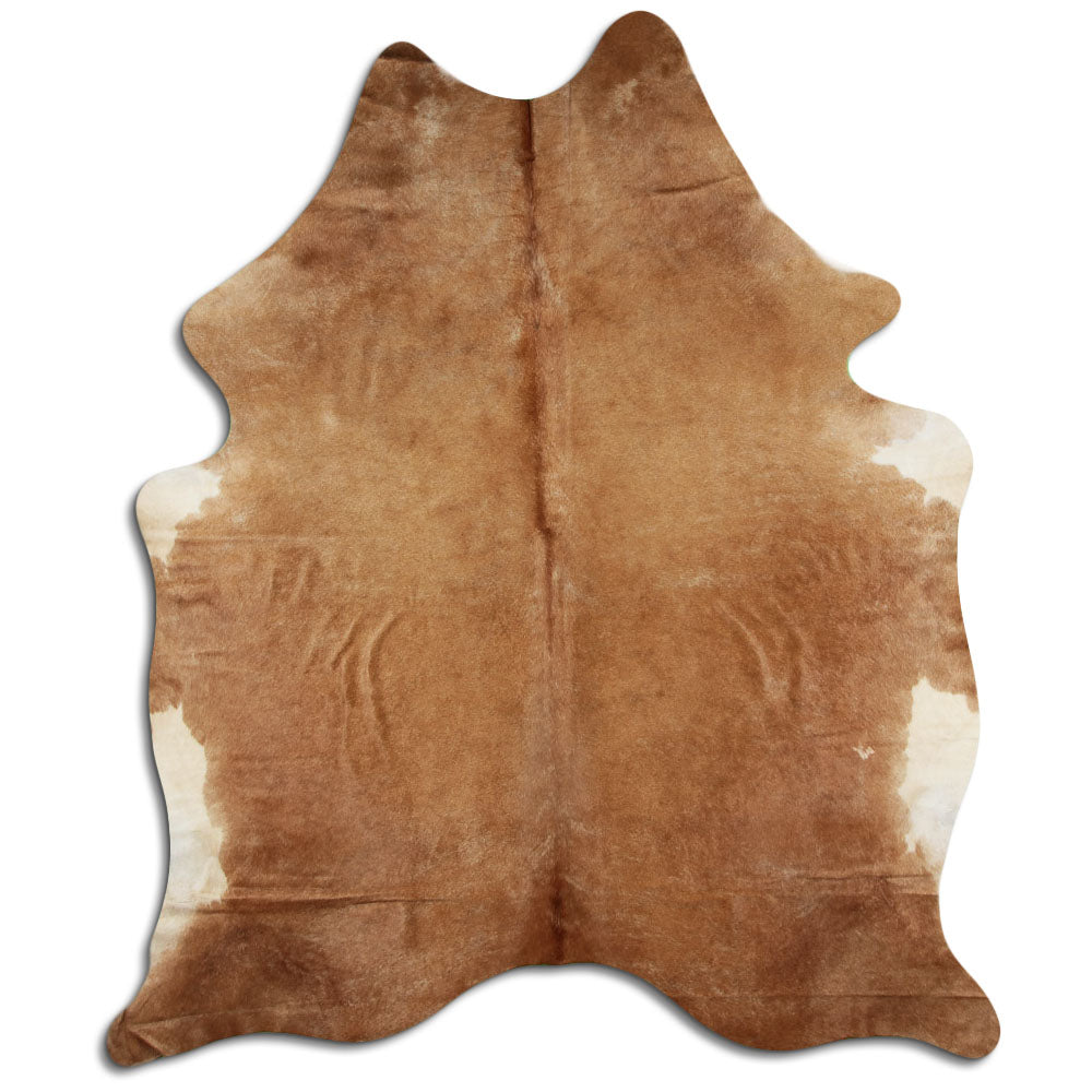 Rudas karvės kailis XL