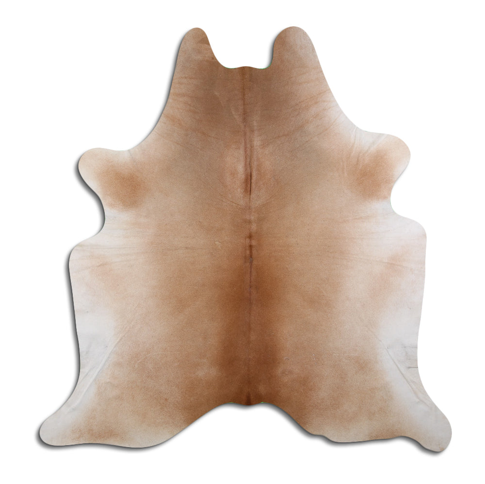 Šampaninis karvės kailis XL
