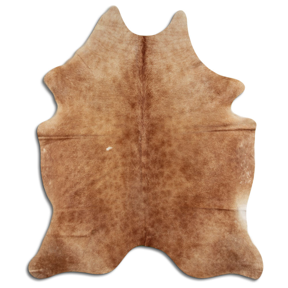 Rudas karvės kailis L