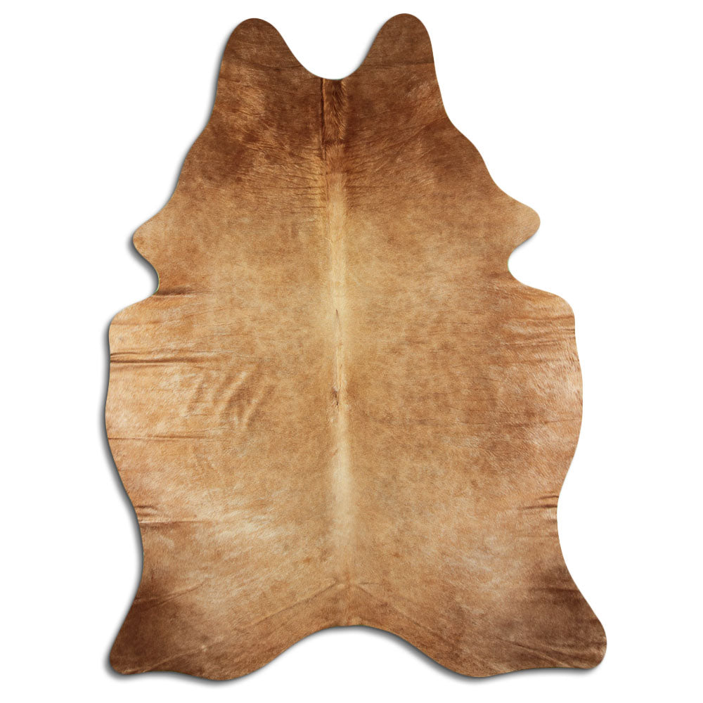 Rudas karvės kailis XL