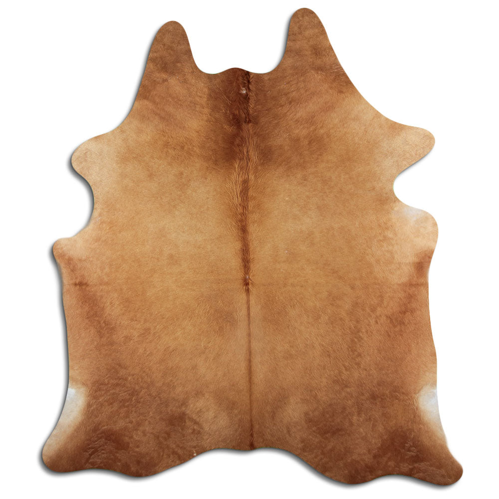 Rudas karvės kailis XL