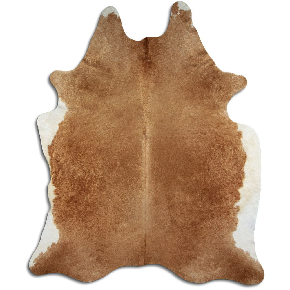Hnědá hovězí kůže XXL