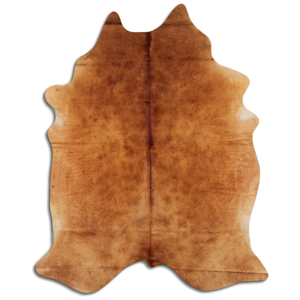 Rudas karvės kailis XL