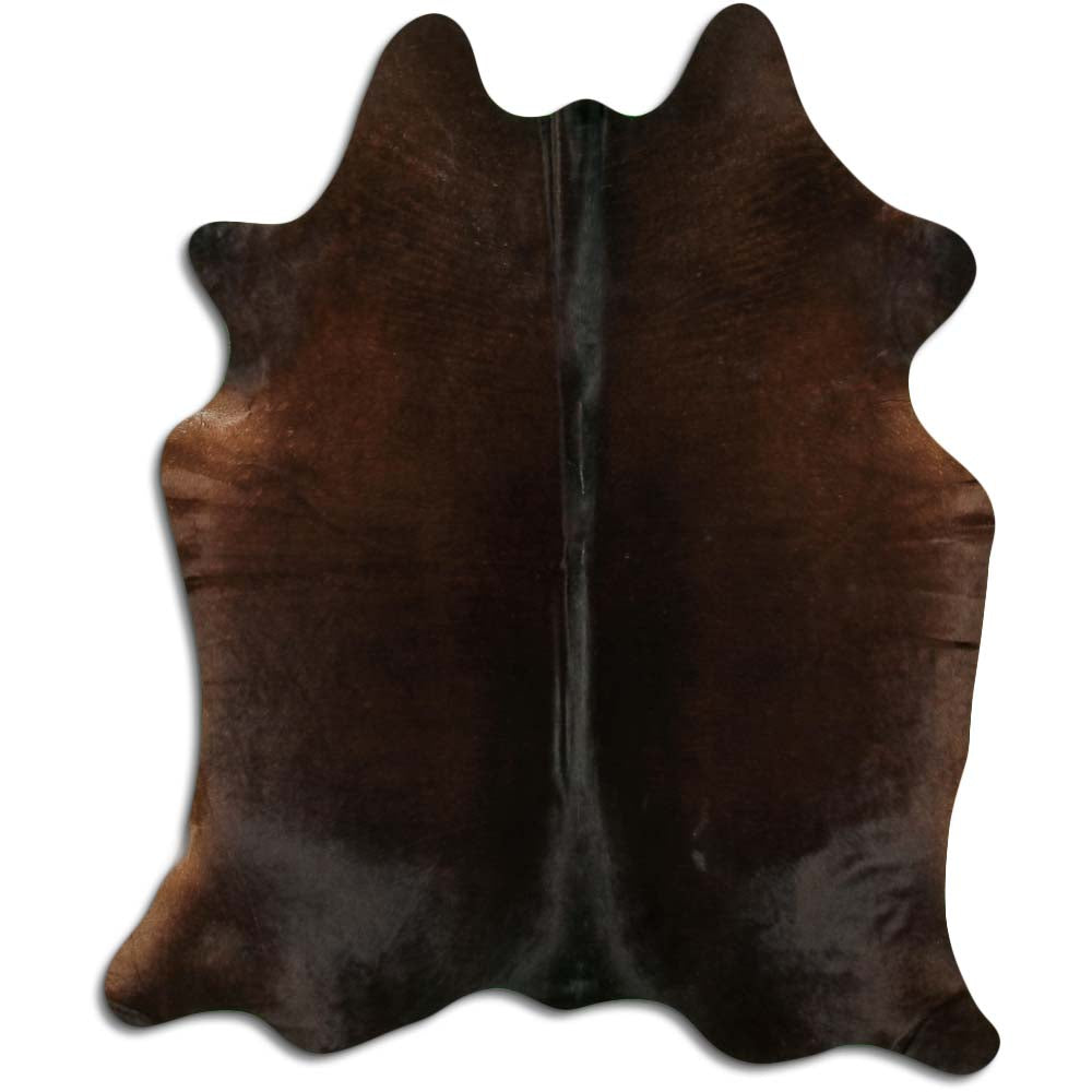 Rudas karvės kailis L