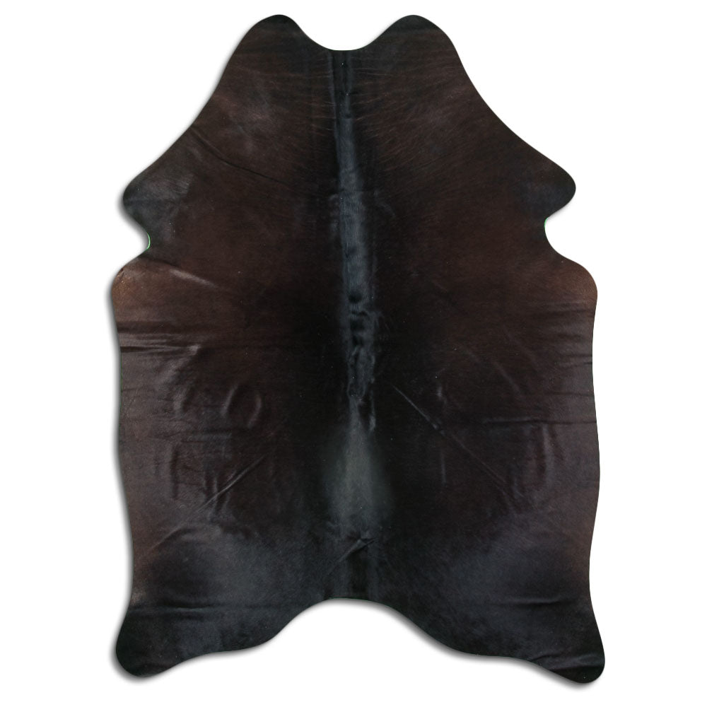 Hnědá hovězí kůže L