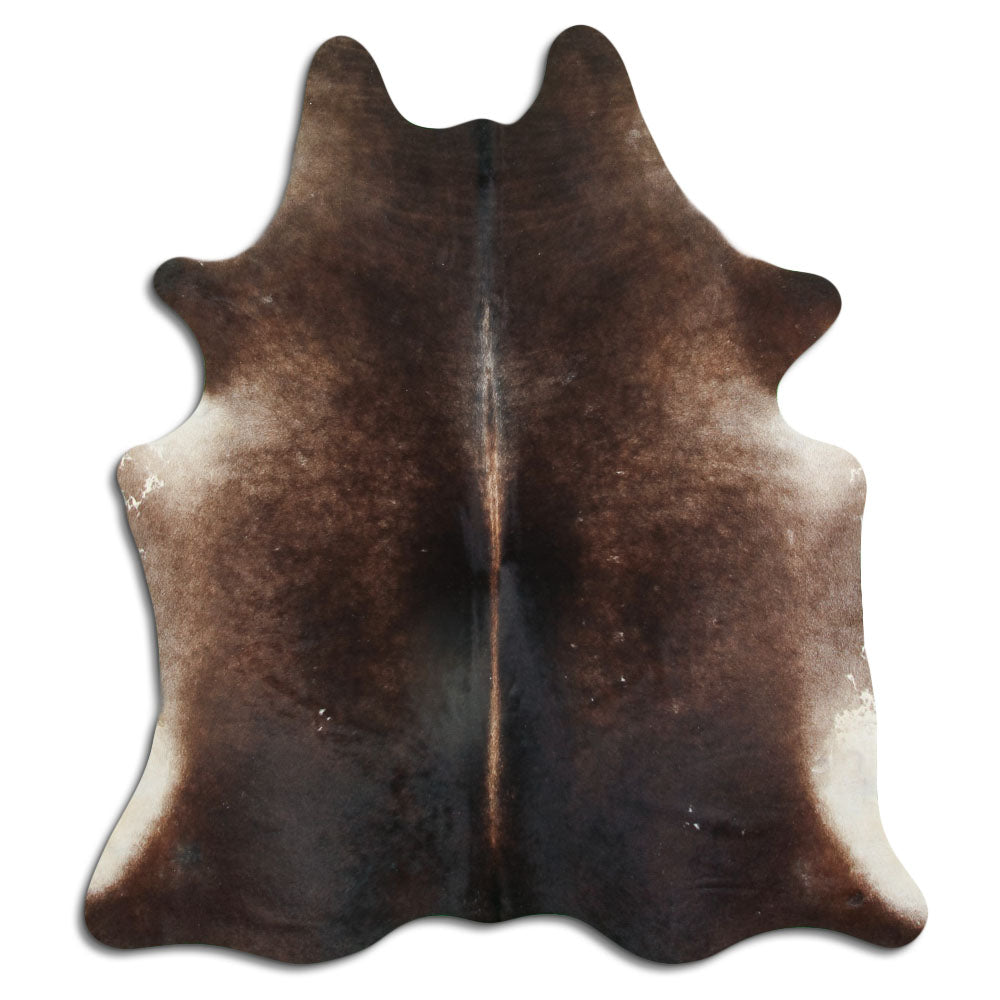 Rudas karvės kailis L