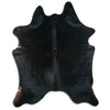 Brown cowhide rug XL