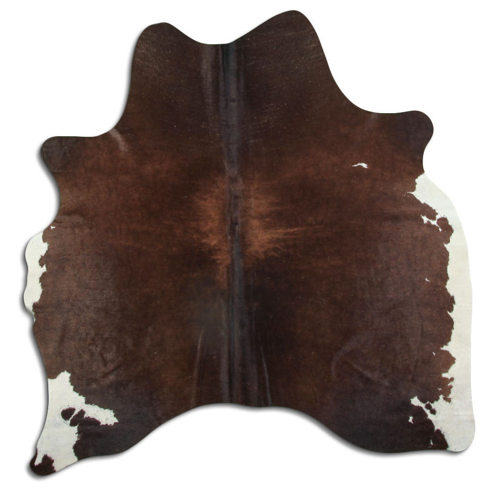Rudas karvės kailis M