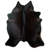 Brown cowhide rug XL