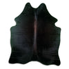 Brown cowhide rug L