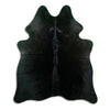 Brown cowhide rug L