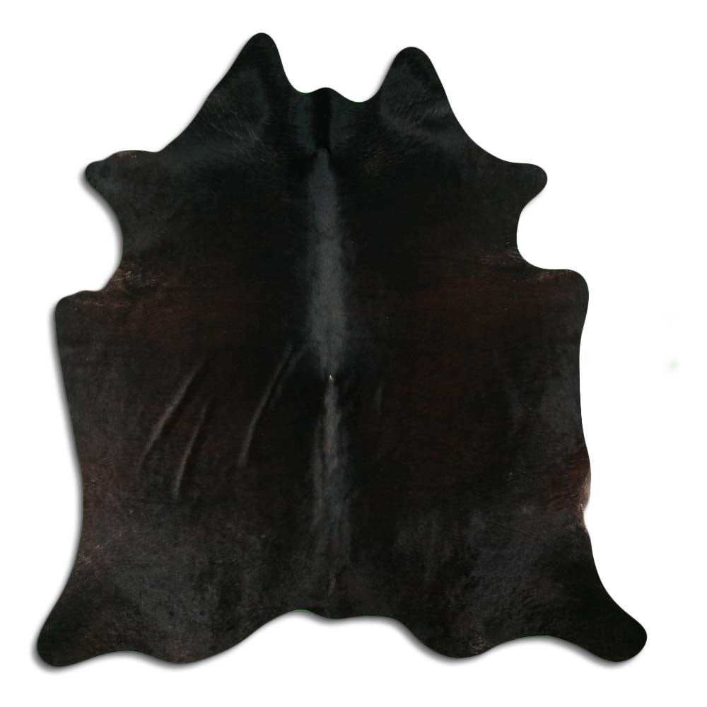Juodas karvės kailis XL