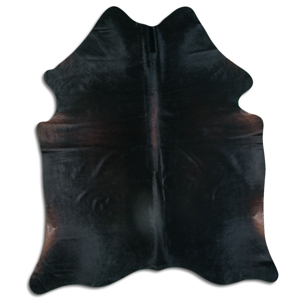 Hnědá hovězí kůže L