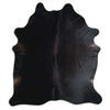 Brown cowhide rug XXL