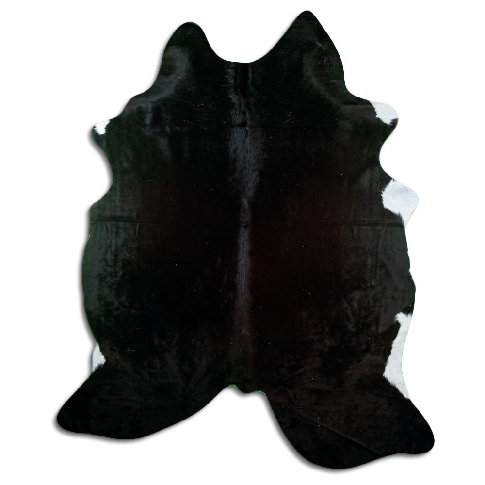 Brown cowhide rug XXXL