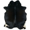 Brown cowhide rug XXXL