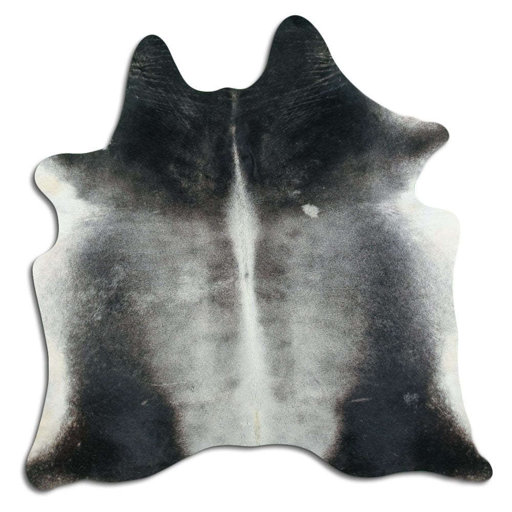 Šedá hovězí kůže L