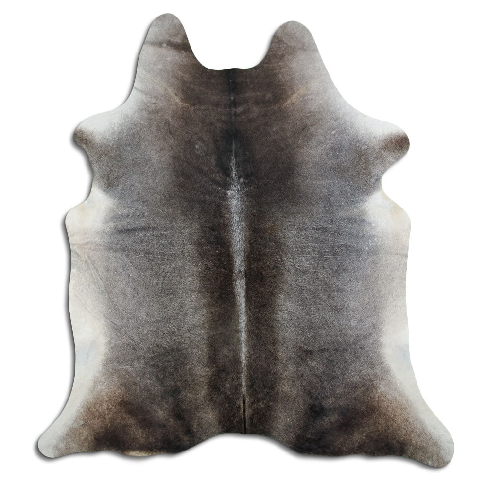 Šedá hovězí kůže XL