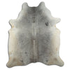 Grey cowhide rug XXL