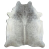 Grey cowhide rug XXL