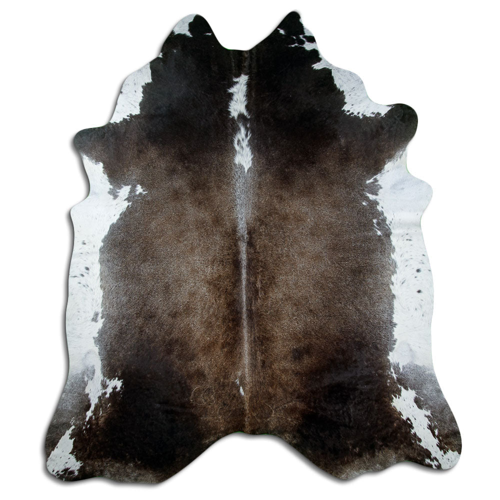 Grey cowhide rug XXL