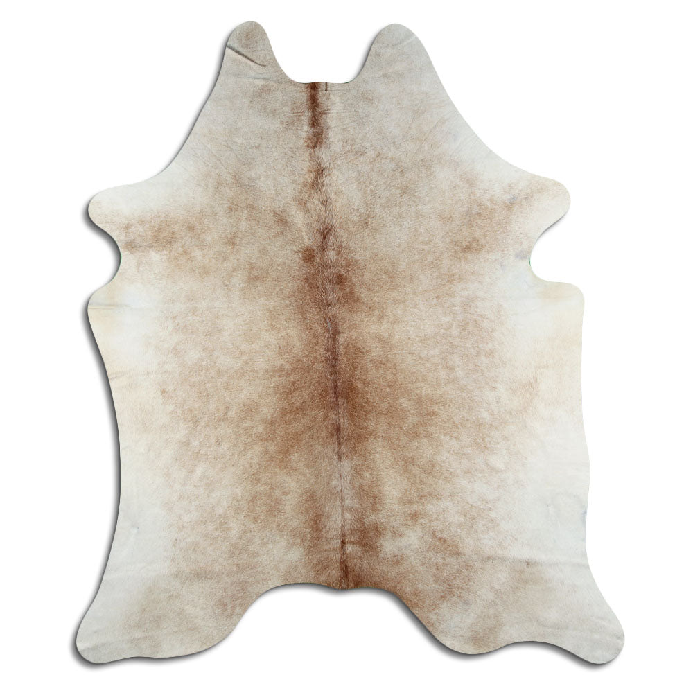 Šampaninis karvės kailis L