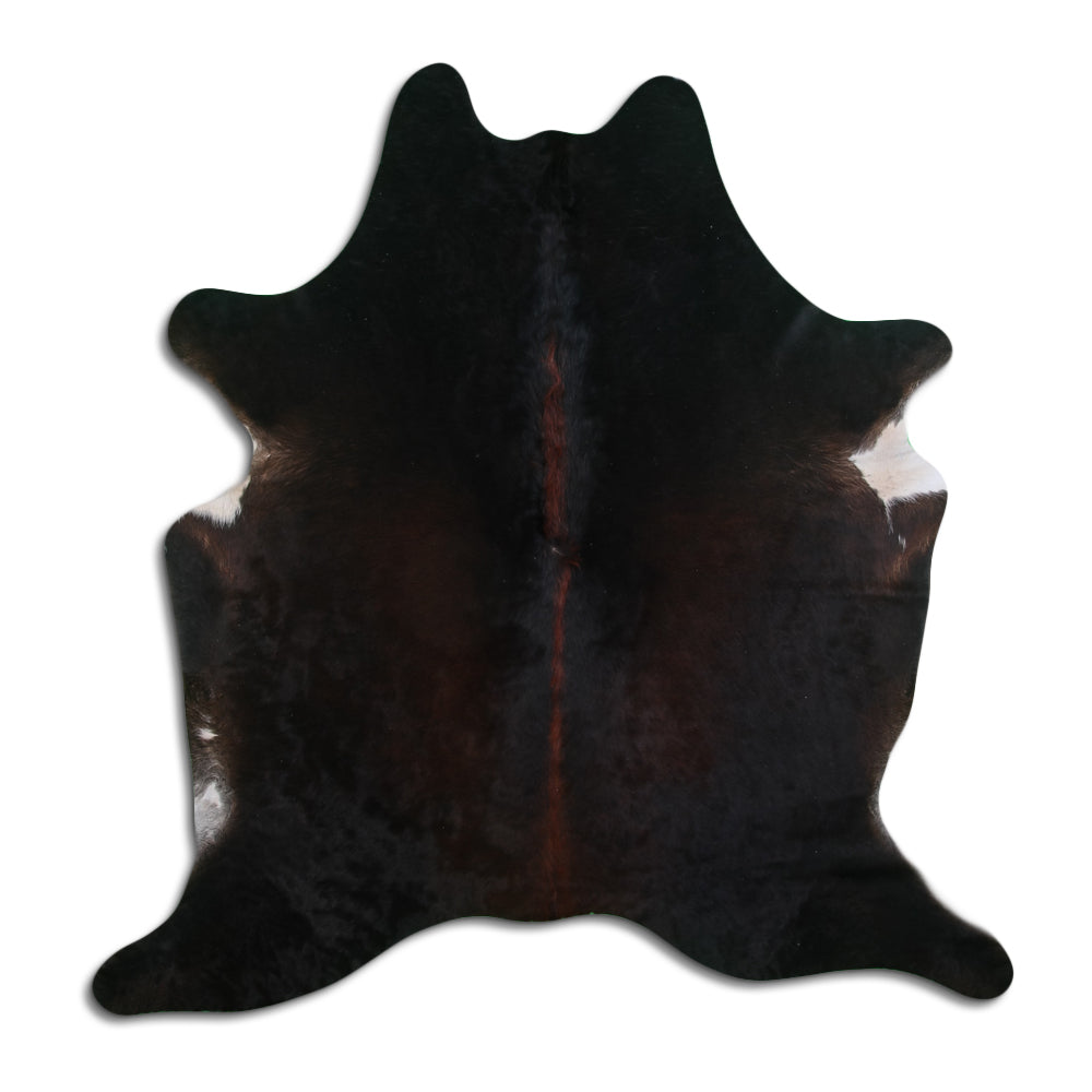 Hnědá hovězí kůže XL