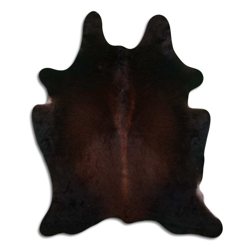 Rudas karvės kailis L