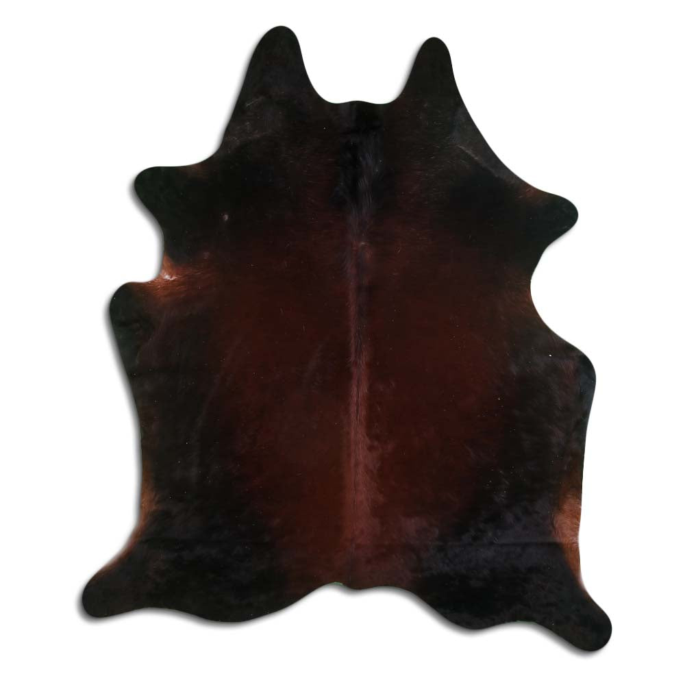 Hnědá hovězí kůže XL
