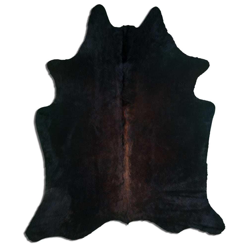 Hnědá hovězí kůže XL