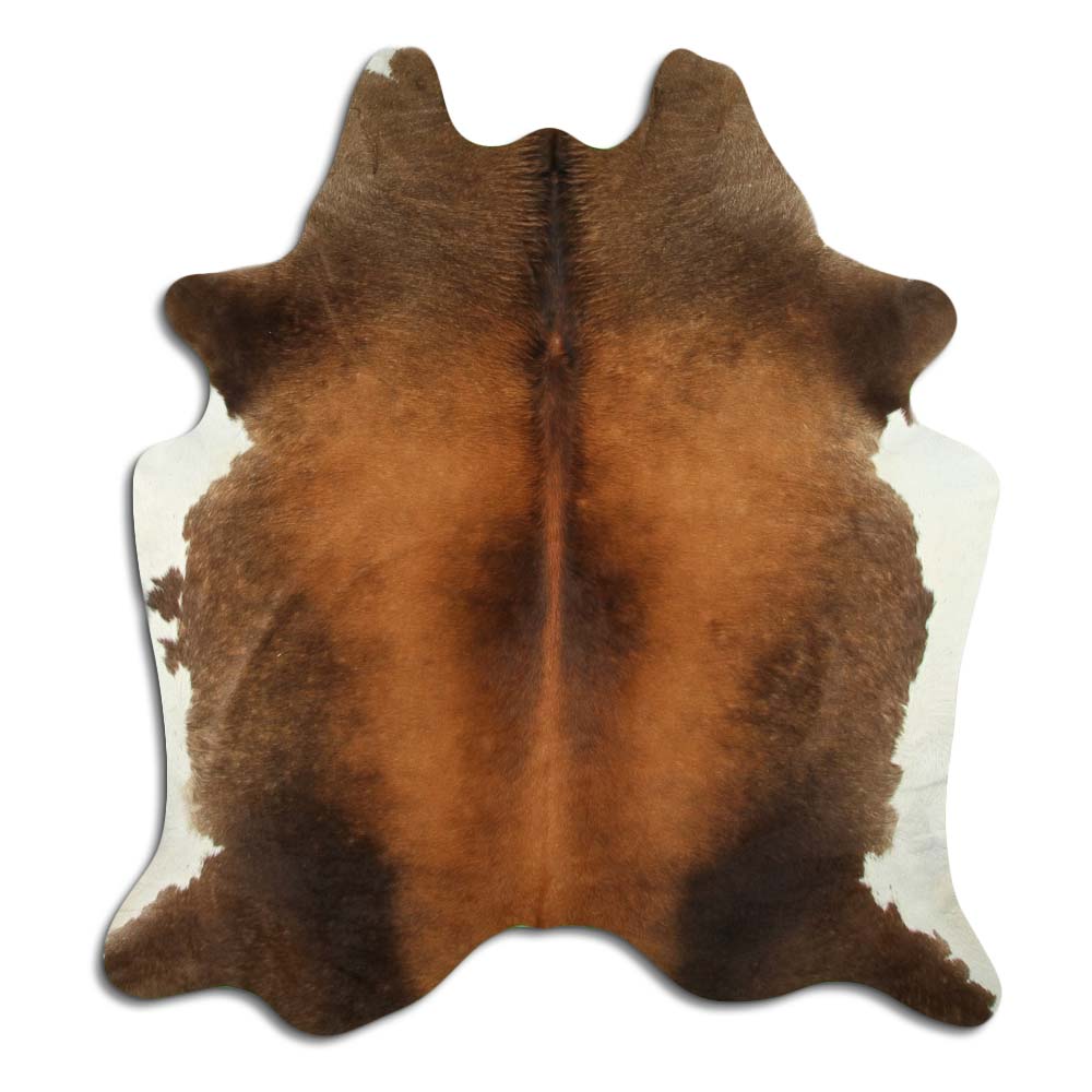 Rudas karvės kailis XL