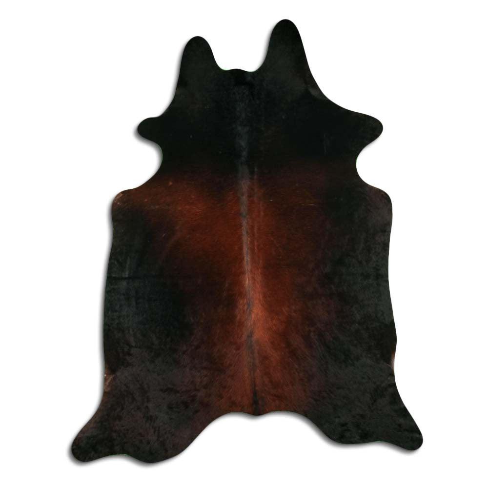 Hnědá hovězí kůže XL