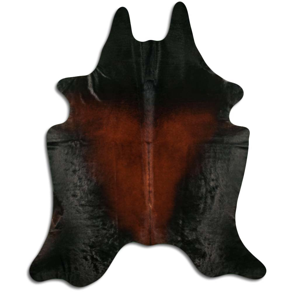 Hnědá hovězí kůže XL